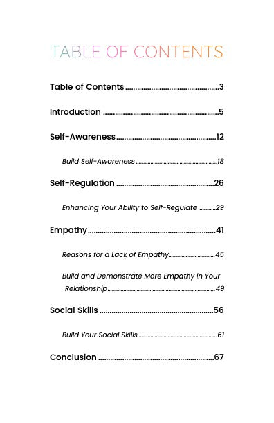 Emotional Intelligence