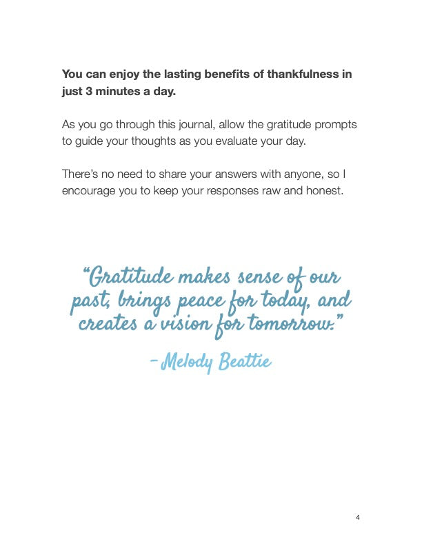 Gratitude Journal Vol.2