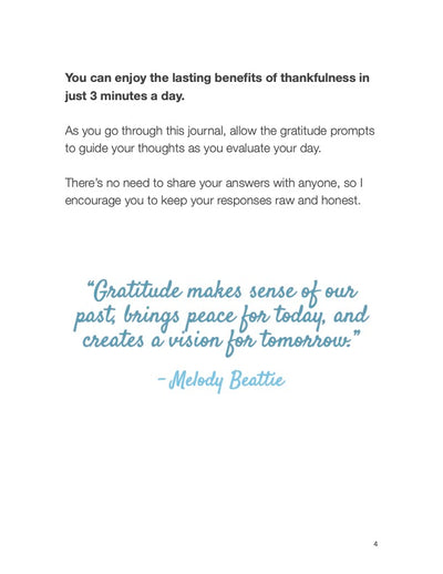 Gratitude Journal Vol.2