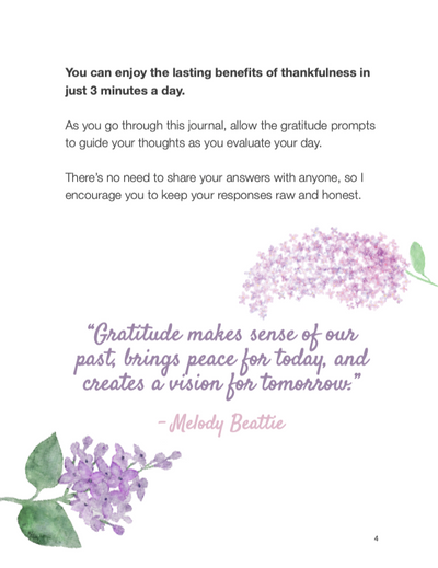 Gratitude Journal Vol.1