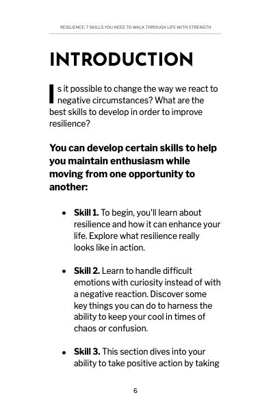 Resilience