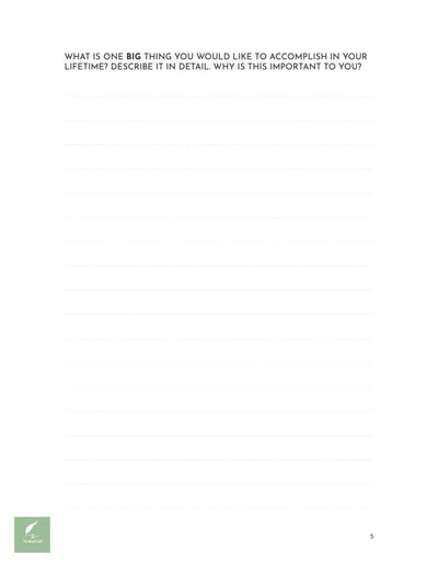 The Goal Journal