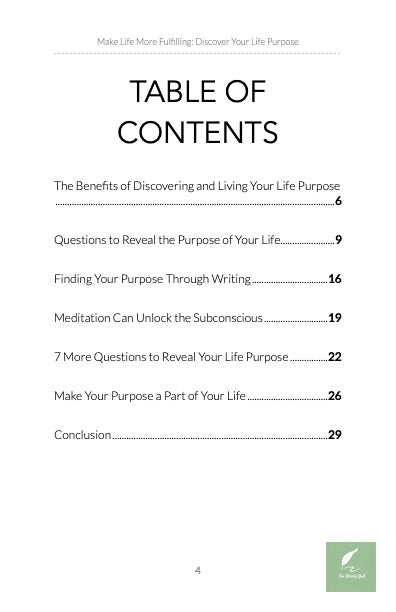 Make Life More Fulfilling Discover Your Life Purpose